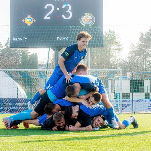 Сборная РИНХа впервые в своей истории завоевала медали НСФЛ